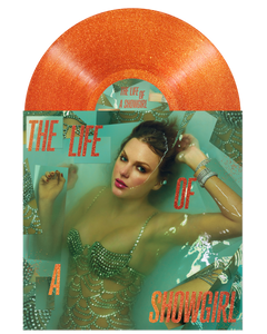 The Life of a Showgirl: Sweat and Vanilla Perfume Portofino Orange Glitter Vinyl