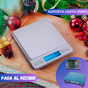 Báscula Industrial Inalámbrica 500kg – Precisión y Resistencia en un Solo Equipo ⚖️🔋