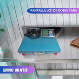 Báscula Industrial Inalámbrica 500kg – Precisión y Resistencia en un Solo Equipo ⚖️🔋