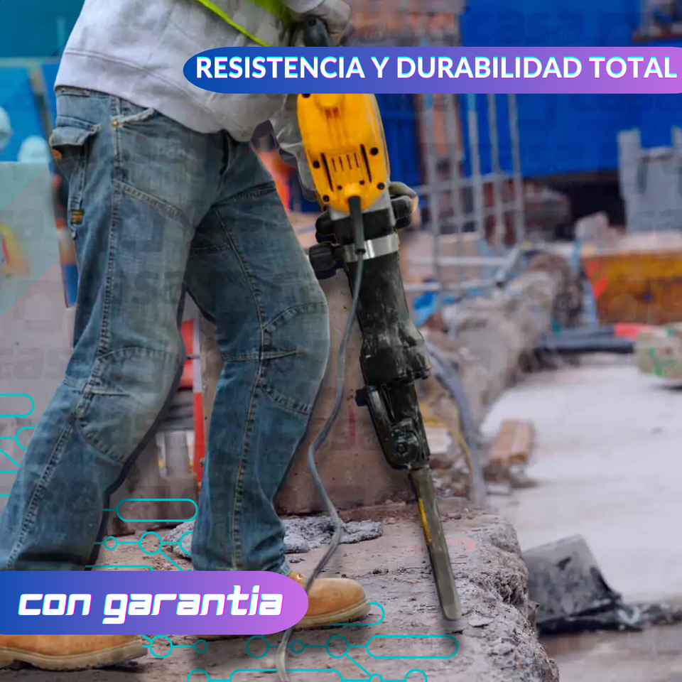 Cango Martillo Demoledor Eléctrico 3800 watts Tasbel