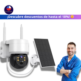 Cámara Inalámbrica - Carga con panel solar. 1080 P