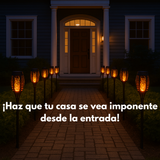 Antorcha de Carga Solar - Pack 4 unidades- 58cm de altura