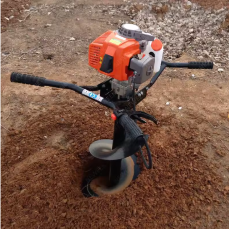 Barreno Ahoyador trae 3 Brocas - TIPO DE MOTOR 2 TIEMPOS