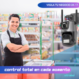 Cámara de Seguridad Avanzada Visionaria 360 Observa cada rincón de tu hogar