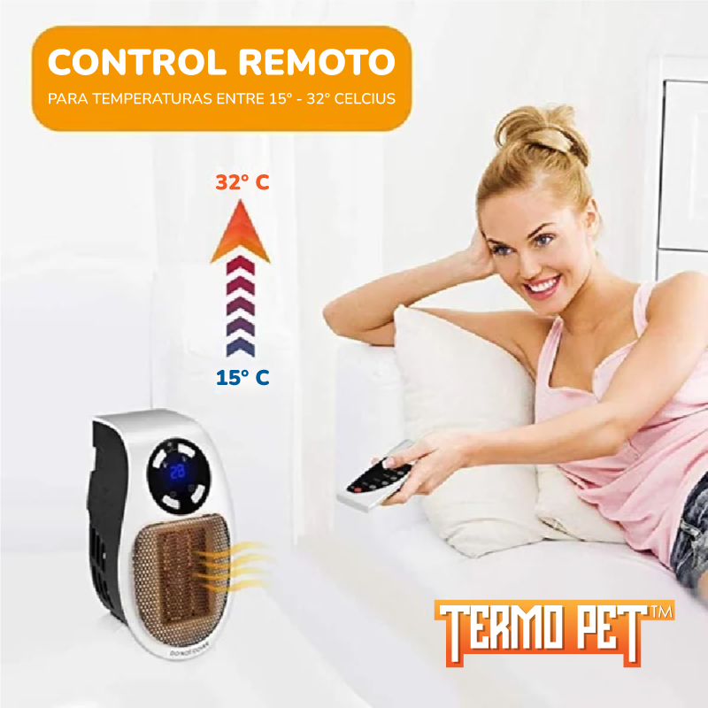 Calentador portatil electrico de hogar- Termo Pet™
