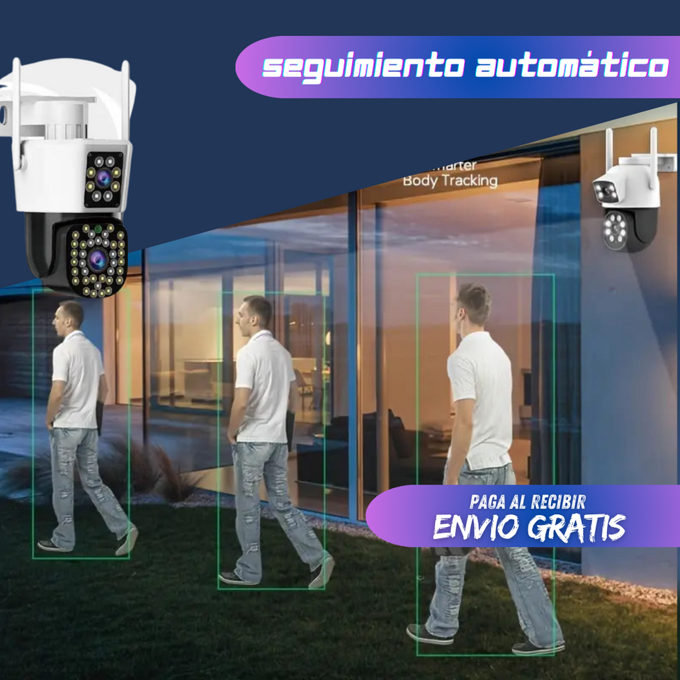 CAMARA ROBOTICA DOBLE LENTE - Lente Full HD