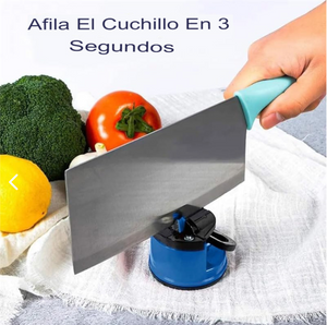 Afilador De Cuchillos Ventosa Powergrip