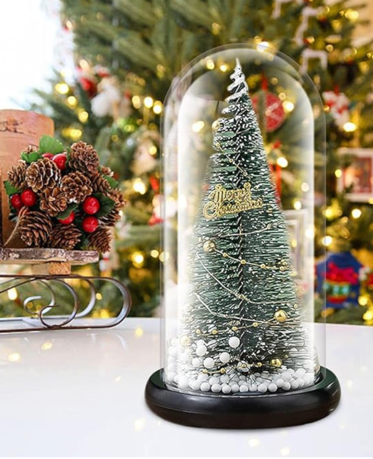 Arbol De Navidad En Cupula De Cristal