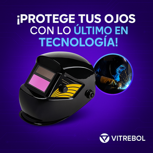 Careta de Soldar Fotosensible con Cinta Acolchada – Protección Profesional y Comodidad Garantizada