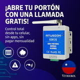 Abre Portón RTU5034 GSM 2G - Interruptor de Acceso Remoto Inteligente