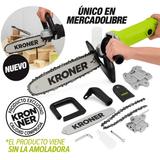 Adaptador de Motosierra con Espada para Esmeril Angular de 4½”