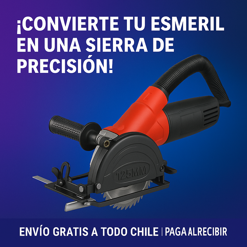 Adaptador Sierra Circular para Esmeril 4 1/2” – ¡Convierte tu esmeril en una bestia de corte!