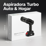Aspiradora  Turbo - Inalámbrica para auto y hogar