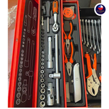 Caja de Herramientas de 85 Piezas - hechas con Metal Cromo Vanadio