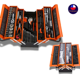 Caja de Herramientas de 85 Piezas - hechas con Metal Cromo Vanadio