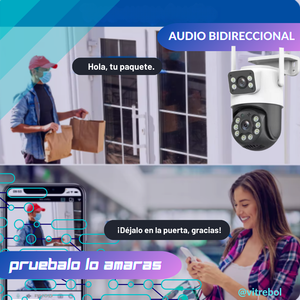 CAMARA ROBOTICA DOBLE LENTE - Lente Full HD