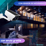 Cámara de seguridad S-Mart carga con el sol y graba en full HD