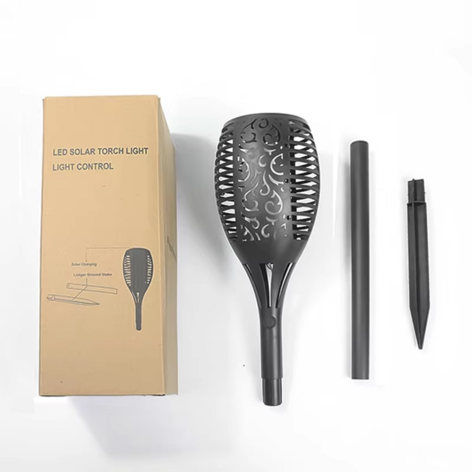 Antorcha de Carga Solar - Pack 4 unidades- 58cm de altura