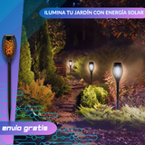 Antorcha de Carga Solar - Pack 4 unidades- 58cm de altura