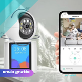 Camara De  Seguridad con Videollamada 2k 3mp