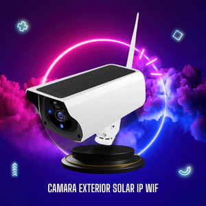 Cámara de seguridad S-Mart carga con el sol y graba en full HD