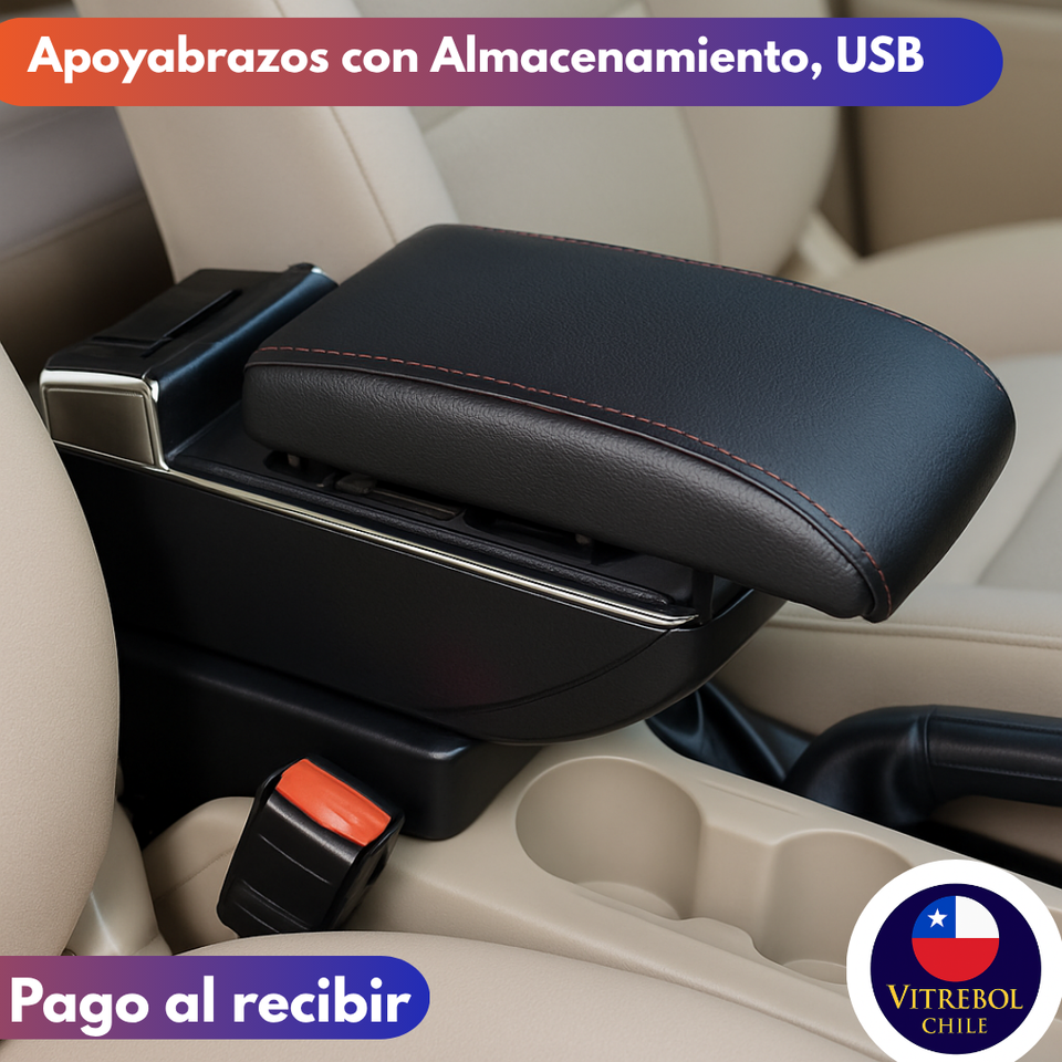 Apoya brazos - 7 puertos USB - ELegancia y Confort
