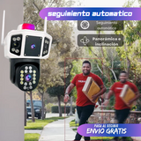 Cámara 3 Pantallas simultáneas - 4K - Alta nitidez, visión nocturna a color.