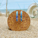 Aros de Lujo Inspirados en los Oceanos en Plata y Ópalo