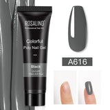 (COMPRAS  2 PACK +1 GRATIS)  Kits de uñas de poligel ROSALIND POLY Nail  GEL 15/30 ml esmalte de uñas