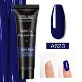(COMPRAS  2 PACK +1 GRATIS)  Kits de uñas de poligel ROSALIND POLY Nail  GEL 15/30 ml esmalte de uñas