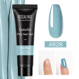 (COMPRAS  2 PACK +1 GRATIS)  Kits de uñas de poligel ROSALIND POLY Nail  GEL 15/30 ml esmalte de uñas