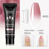 (COMPRAS  2 PACK +1 GRATIS)  Kits de uñas de poligel ROSALIND POLY Nail  GEL 15/30 ml esmalte de uñas