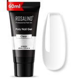 (COMPRAS  2 PACK +1 GRATIS)  Kits de uñas de poligel ROSALIND POLY Nail  GEL 15/30 ml esmalte de uñas