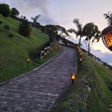 Antorcha de Carga Solar - Pack 4 unidades- 58cm de altura