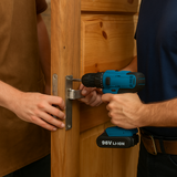 "Taladro Inalámbrico con 2 Baterías de 96 v - Incluye set de accesorios