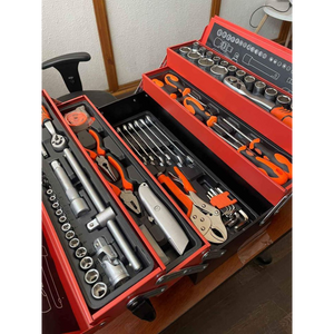 Caja de Herramientas de 85 Piezas - hechas con Metal Cromo Vanadio