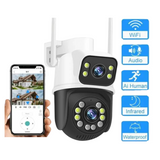 (COMPRA 1 y LLEVA 3) CAMARA DE SEGURIDAD X2-ROTACION 360°-90° PROMOCION CIERRE DE TIENDA - ENVIO GRATIS