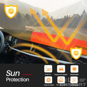 AU Matix Custom Fit Dashboard Mat Cover For Sedan, Hatchback, SUV, MPV, Truck, etc.