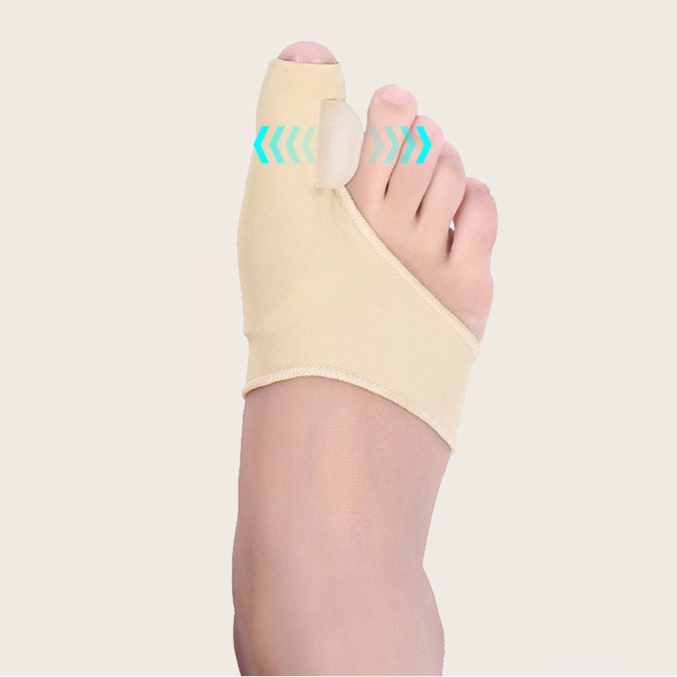 corrector para el cuidado de los dedos, halluxx valgus - bamascota