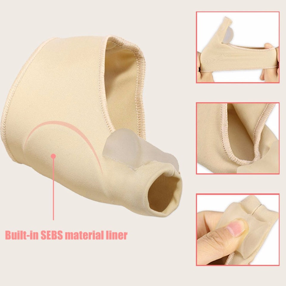 corrector para el cuidado de los dedos, halluxx valgus - bamascota