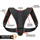 Soporte de espalda superior ajustable - bamascota