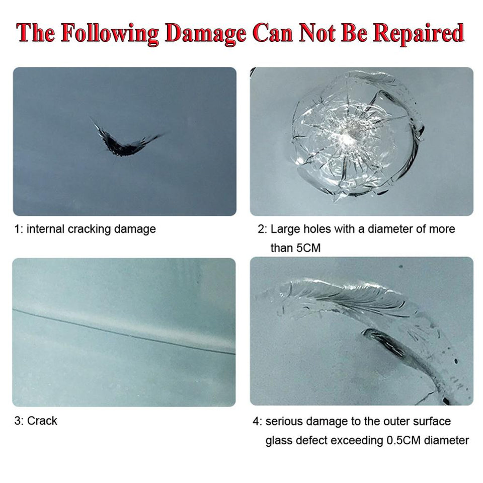 Agente de reparación de parabrisas Crackflix ™ - bamascota