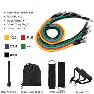 ResiBands™ 11Pc Bandas De Resistencia - bamascota
