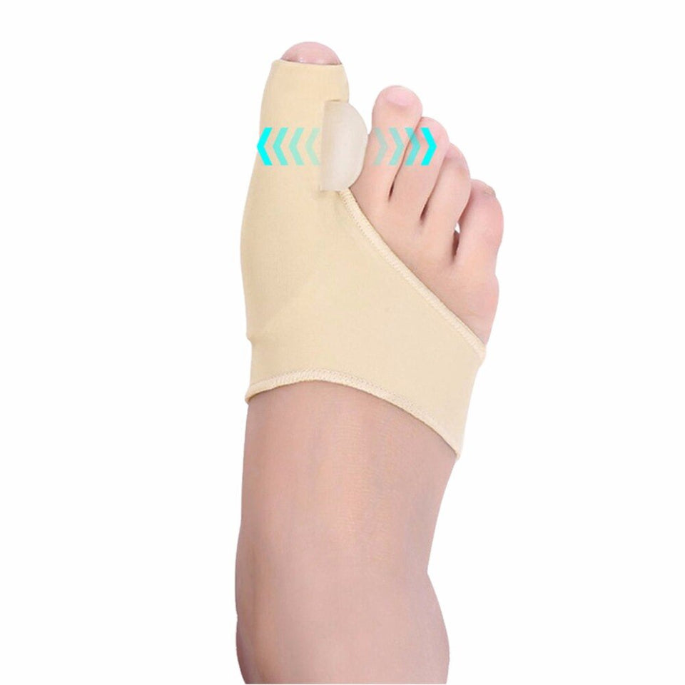 corrector para el cuidado de los dedos, halluxx valgus - bamascota