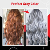 Tinte para el cabello gris plateado (50% de descuento) - bamascota